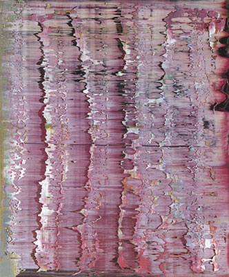 Gemälde Reproduktion von Gerhard Richter Zusammenfassung der Malerei 11