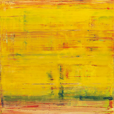 Gemälde Reproduktion von Gerhard Richter Zusammenfassung der Malerei 14