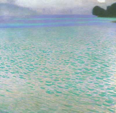 Gemälde Reproduktion von Gustave Klimt Attersee I