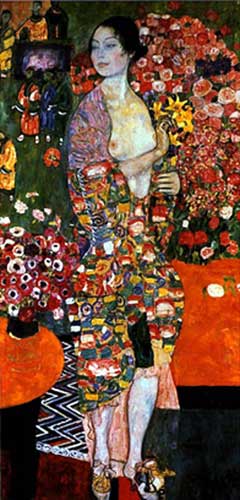 Gemälde Reproduktion von Gustave Klimt Der Tanz