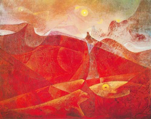 Gemälde Reproduktion von Max Ernst Colorado von Meduse