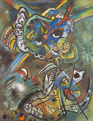 Gemälde Reproduktion von Vasilii Kandinsky Dämmerung