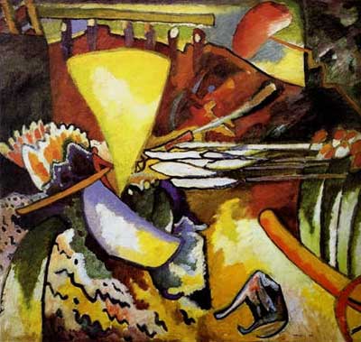 Gemälde Reproduktion von Vasilii Kandinsky Improvisation 11