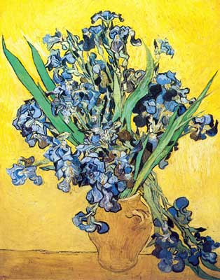 Gemälde Reproduktion von Vincent Van Gogh Stilleben: eine Blumenvase (dicke Impasto-Farbe)