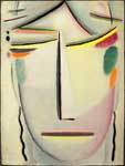 Gemälde Reproduktion von Alexei von Jawlensky Declaration of salvific: Head Light Calm