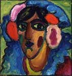 Gemälde Reproduktion von Alexei von Jawlensky Infantin