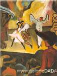 Gemälde Reproduktion von August Macke Das russische Ballett