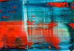 Gemälde Reproduktion von Gerhard Richter Abstrakte Malerei