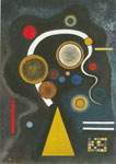 Gemälde Reproduktion von Vasilii Kandinsky Schlaganfälle