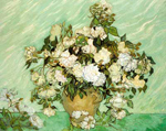 Gemälde Reproduktion von Vincent Van Gogh Die Rose