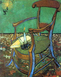 Gemälde Reproduktion von Vincent Van Gogh Paul Gauguins Sessel (Big Impasto Paint)