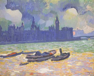 Andre Derain El Palacio de Westminster reproduccione de cuadro