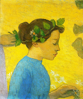 Aristride Maillol La Couronne des Fleurs reproduccione de cuadro