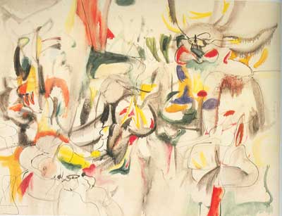 Arshile Gorky Proyecto para conjurar reproduccione de cuadro