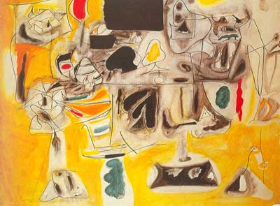 Arshile Gorky Tabla de paisaje reproduccione de cuadro