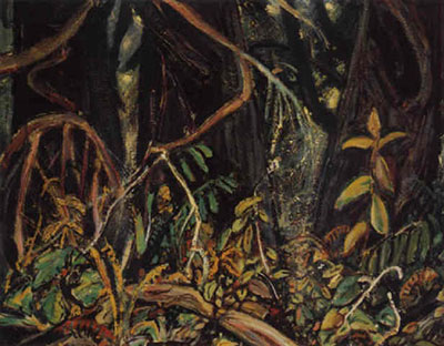 Arthur Lismer Crecimiento y subcrecimiento, Forest, B.C. reproduccione de cuadro