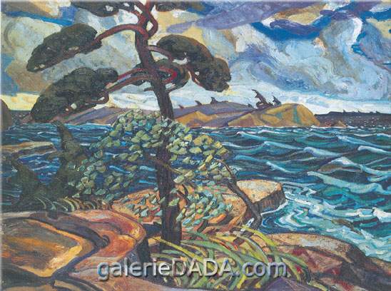 Arthur Lismer Una Bahía Georgiana de septiembre reproduccione de cuadro