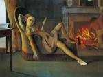 Balthasar Balthus Días felices reproduccione de cuadro