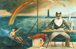 Balthasar Balthus La Cata Mediterránea reproduccione de cuadro