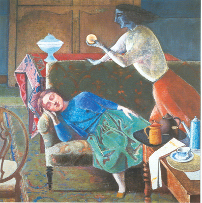 Balthasar Balthus La fruta dorada reproduccione de cuadro