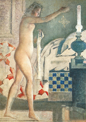 Balthasar Balthus La polilla reproduccione de cuadro