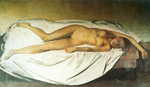 Balthasar Balthus La víctima reproduccione de cuadro