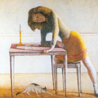 Balthasar Balthus Paciencia reproduccione de cuadro