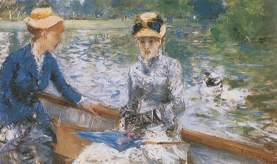 Berthe Morisot Día del verano reproduccione de cuadro