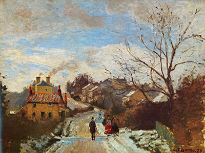 Camille Pissarro Lower Norwood, Londres reproduccione de cuadro