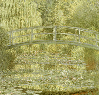 Claude Monet Agua Lily Pond, Sinfonía en verde reproduccione de cuadro