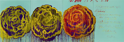 Cy Twombly El Rose III reproduccione de cuadro