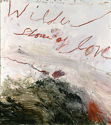 Cy Twombly Wilder Shores of Love reproduccione de cuadro