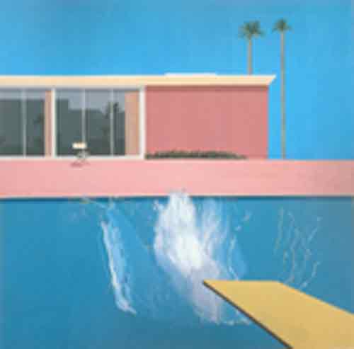 David Hockney Un Splash más grande reproduccione de cuadro