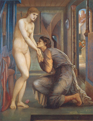 Edward Burne-Jones El alma alcanza reproduccione de cuadro