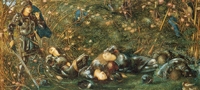 Edward Burne-Jones The Briar Rose: The Briar Wood reproduccione de cuadro