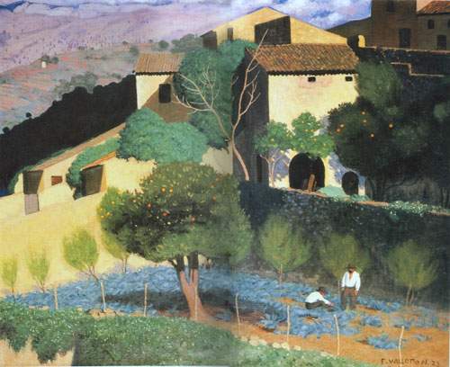 Felix Vallotton Cagnes reproduccione de cuadro