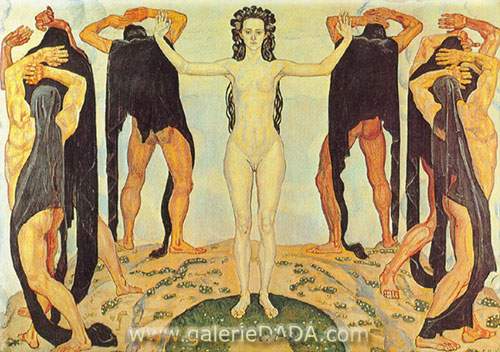 Ferdinand Hodler La verdad reproduccione de cuadro