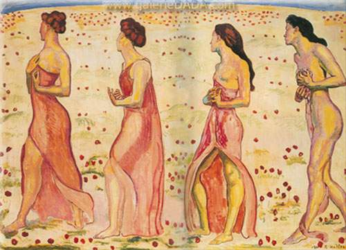 Ferdinand Hodler Sentimiento reproduccione de cuadro