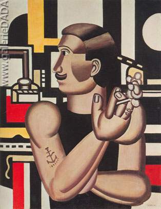 Fernand Leger La Mecánica reproduccione de cuadro