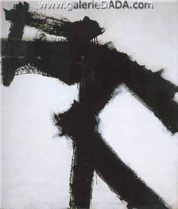 Franz Kline HamptonCity in California USA reproduccione de cuadro