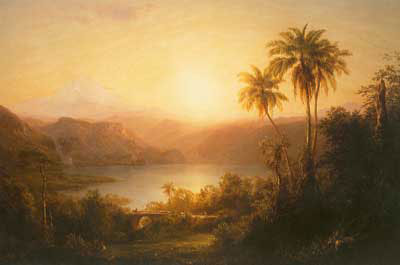 Frederic Edwin Church Sierra Nevada de Santa Marta reproduccione de cuadro