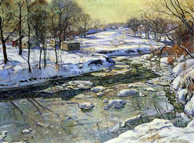 George Gardner Symons Four Mile Creek reproduccione de cuadro