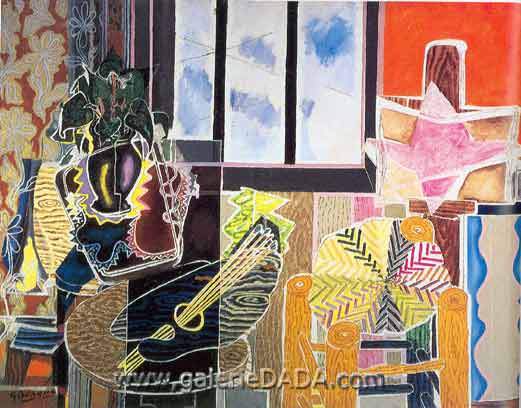 Georges Braque El estudio reproduccione de cuadro