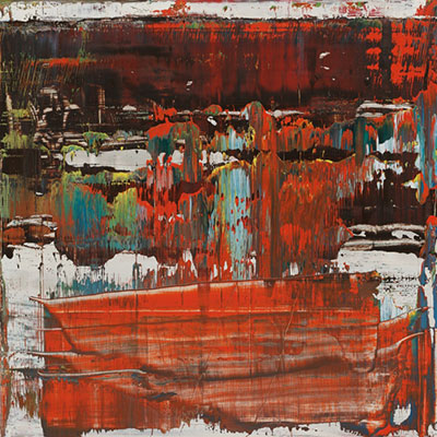 Gerhard Richter Cuadro abstracto 13 reproduccione de cuadro