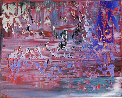 Gerhard Richter Cuadro abstracto - 4 reproduccione de cuadro