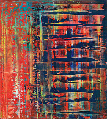 Gerhard Richter Pintura abstracta 10 reproduccione de cuadro