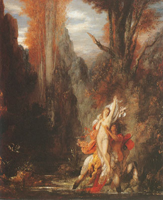 Gustave Moreau Otoño reproduccione de cuadro