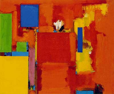 Hans Hofmann El Muro de Oro reproduccione de cuadro