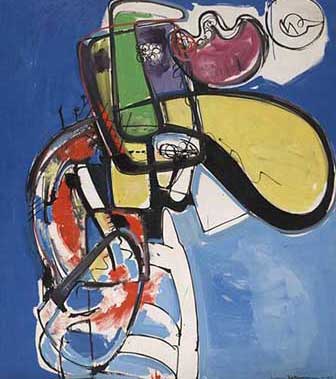 Hans Hofmann Éxtasis reproduccione de cuadro