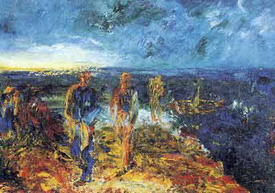 Jack Butler Yeats Hombres de Destiny reproduccione de cuadro